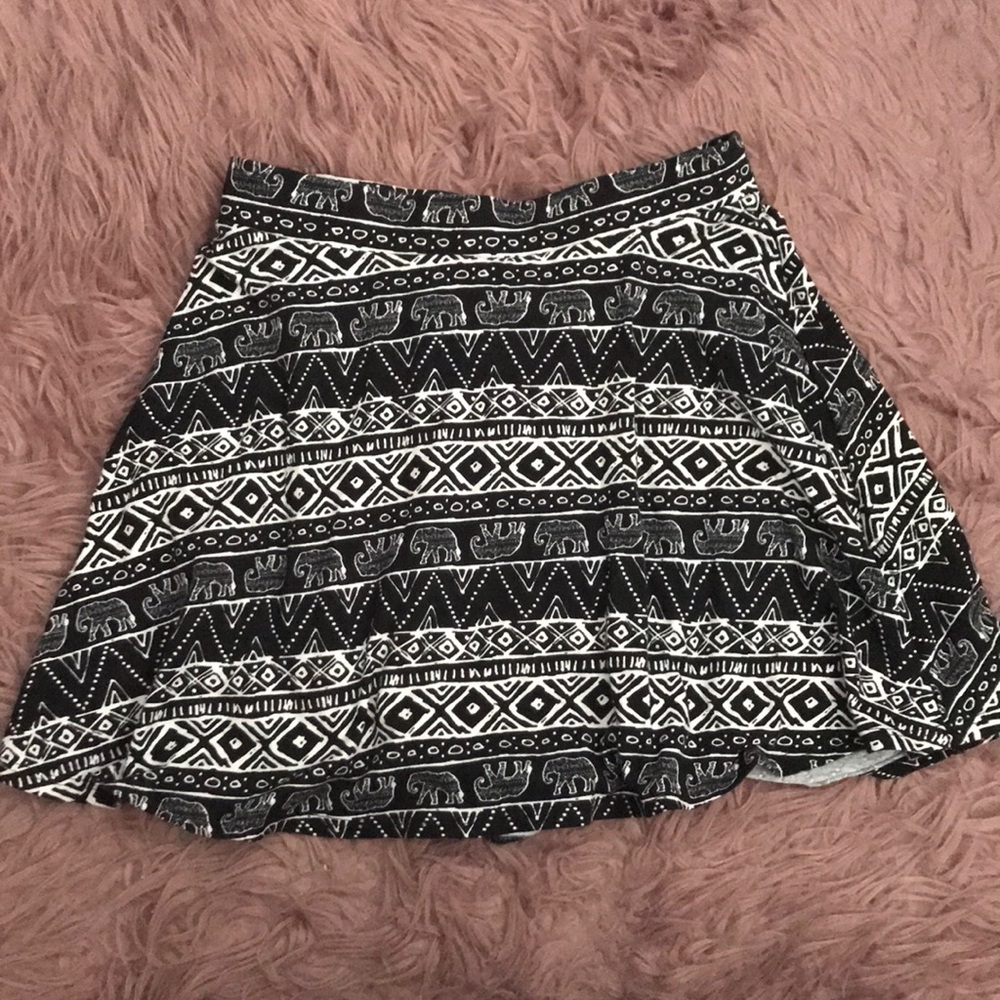 LA Hearts Tribal Pattern Skirt